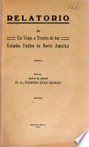 Relatorio de un viaje a través de los Estados Unidos de Norte América