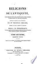 Religions de l'Antiquité, considérées principalement dans leurs formes symboliques et mythologiques