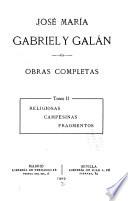 Religiosas. Campesinas. Fragmentos