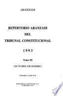 Repertorio Aranzadi del Tribunal Constitucional