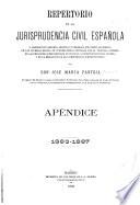 Repertorio de la jurisprudencia civil española