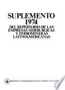 Repertorio de las empresas siderúrgicas y ferromineras latinoamericanas