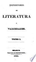 Repertorio de literatura y variedades