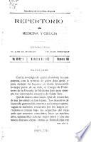 Repertorio de medicina y cirugía