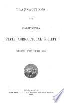 Report of the California State Agricultural Society
