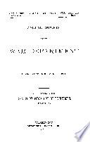 Report of the Chief of Engineers U.S. Army