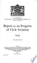 Report on the Progress of Civil Aviation