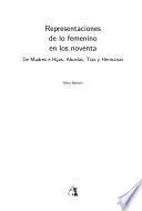 Representaciones de lo femenino en los noventa