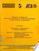 República Dominicana. Proyecto: Desarrollo Agrícola Sostenible en San Juan de la Maguana- Volumen II: Componente: ordenamiento y manejo ambiental