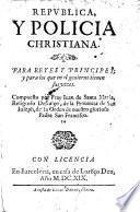 Republica y policia christiana