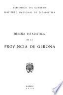 Reseña estadística de la Provincia de Gerona