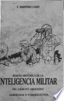 Reseña histórica de la inteligencia militar del ejército argentino