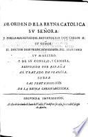 Respuesta de Espana al tratado de Francia sobre las pretensiones de la reyna christianissima (de Francia). Segunda Impression