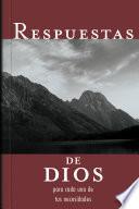 Respuestas de Dios para cada una de tus necesidades