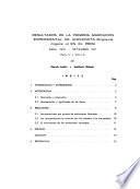 Resultados de la primera marcacion experimental de Anchoveta (Engraulis ringens J.) en el mar