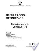 Resultados definitivos: Dept de Ancash (4 v.)