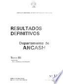 Resultados definitivos: Dept de Ancash (4 v.)