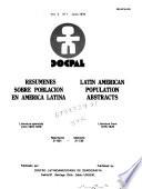 Resúmenes sobre población en América Latina