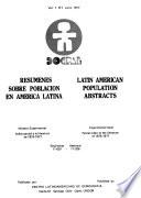 Resúmenes sobre población en América Latina