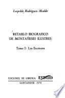 Retablo biográfico de montañeses ilustres: Los escritores
