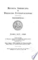 Revista americana de derecho internacional