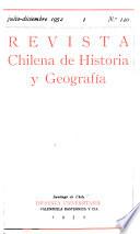 Revista chilena de historia y geografía