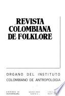 Revista colombiana de folklore