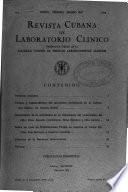 Revista cubana de laboratorio clínico