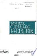 Revista cubana de pediatria