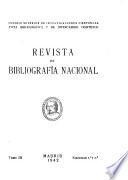 Revista de bibliografía nacional