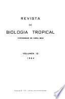 Revista de biología tropical
