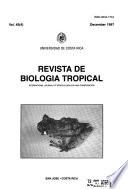 Revista de biología tropical