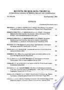 Revista de biología tropical