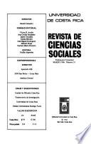 Revista de ciencias sociales