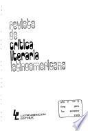 Revista de crítica literaria latinoamericana