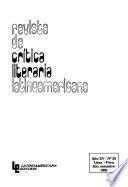 Revista de crítica literaria latinoamericana