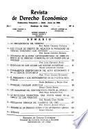Revista de derecho económico