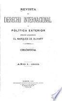 Revista de derecho internacional y política exterior