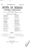Revista de derecho jurisprudencia y ciencias sociales