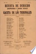 Revista de Derecho Jurisprudencia y ciencias sociales