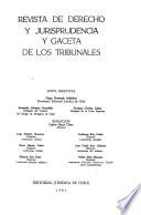 Revista de derecho y jurisprudencia y gaceta de los tribunales