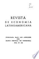 Revista de economía Latinoamericana