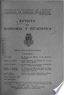 Revista de economía y estadística