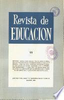 Revista de educación nº 99