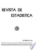 Revista de estadística 1941. Octubre. Volumen IV, núm 7