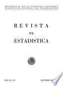 Revista de estadística 1945. Octubre. Volumen VIII, núm 10