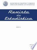 Revista de estadística 1962. Abril. Volumen XXV, núm 4