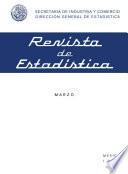 Revista de estadística 1962. Marzo. Volumen XXV, núm 3