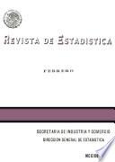 Revista de estadística 1969. Febrero. Volumen XXXII, núm 2