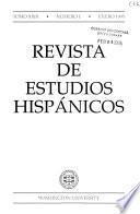 Revista de estudios hispánicos